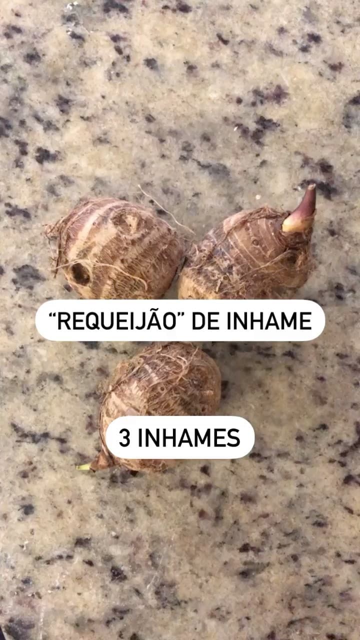 Receita de “Requeijão de Inhame” com 4 ingredientes