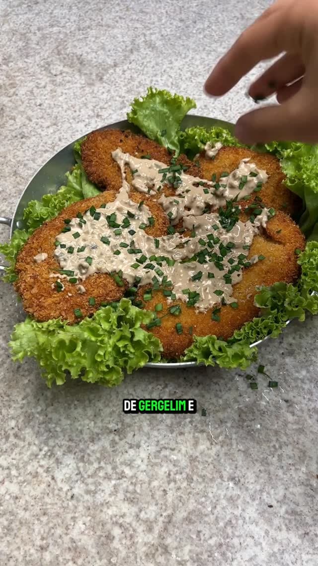 FILÉ DE GRÃO-DE-BICO EMPANADO!! 🌱