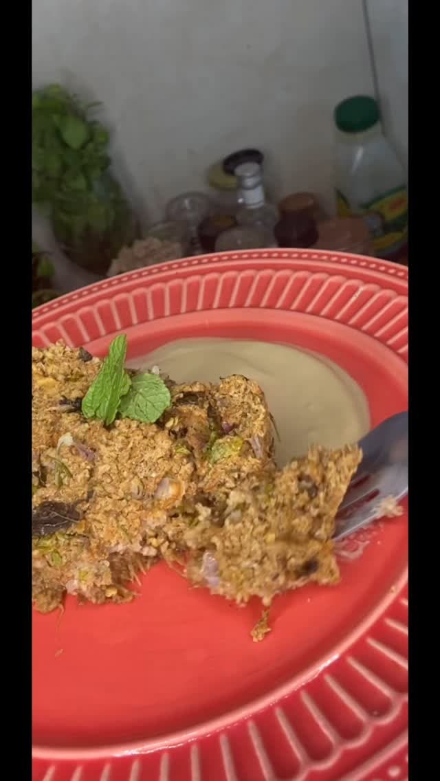 Kibe Vegano Assado com Recheio de Berinjela e Carne Vegetal
