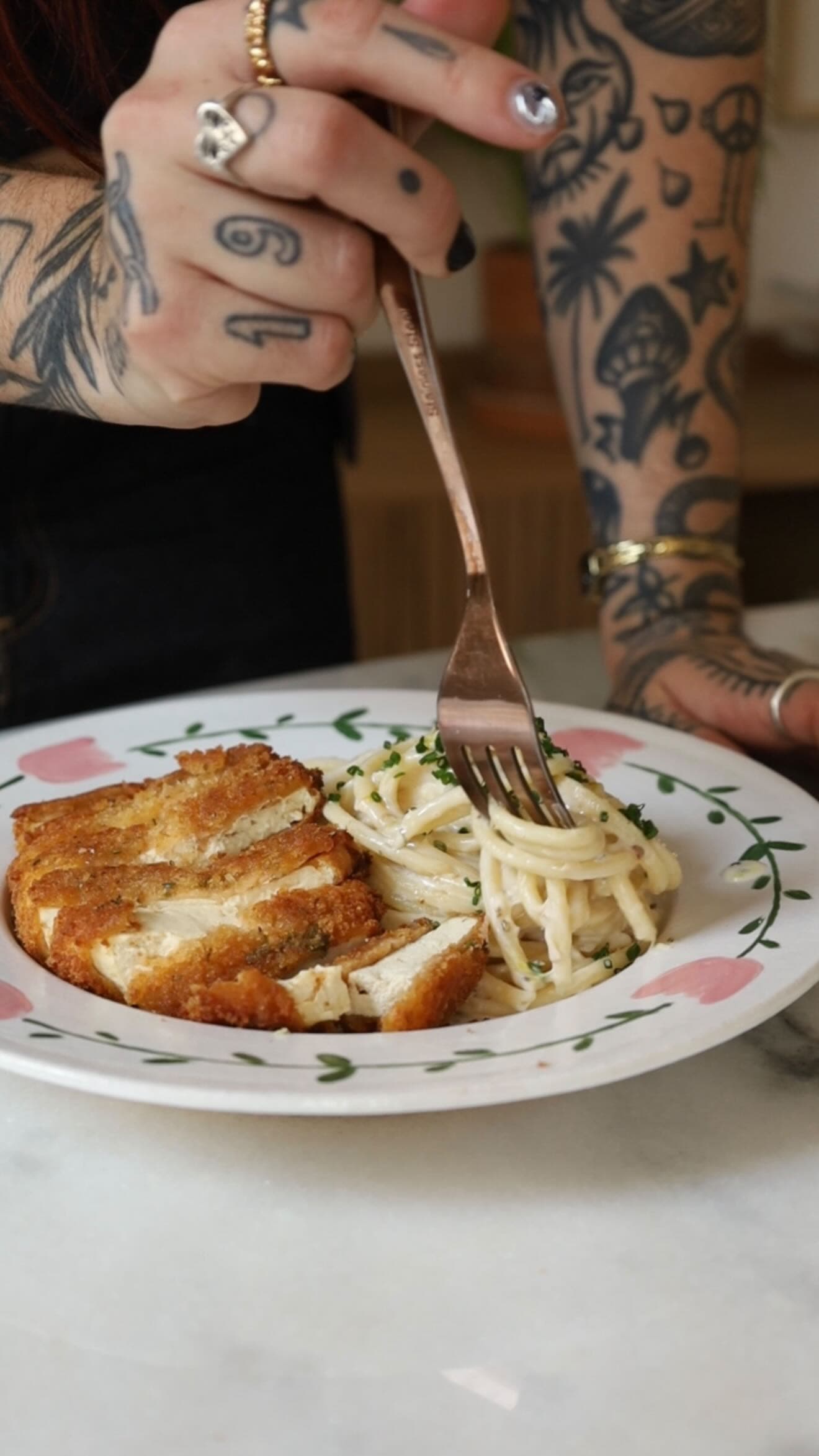 Receita de pasta al limone com tofu pra você fazer pro seu date do @hinge