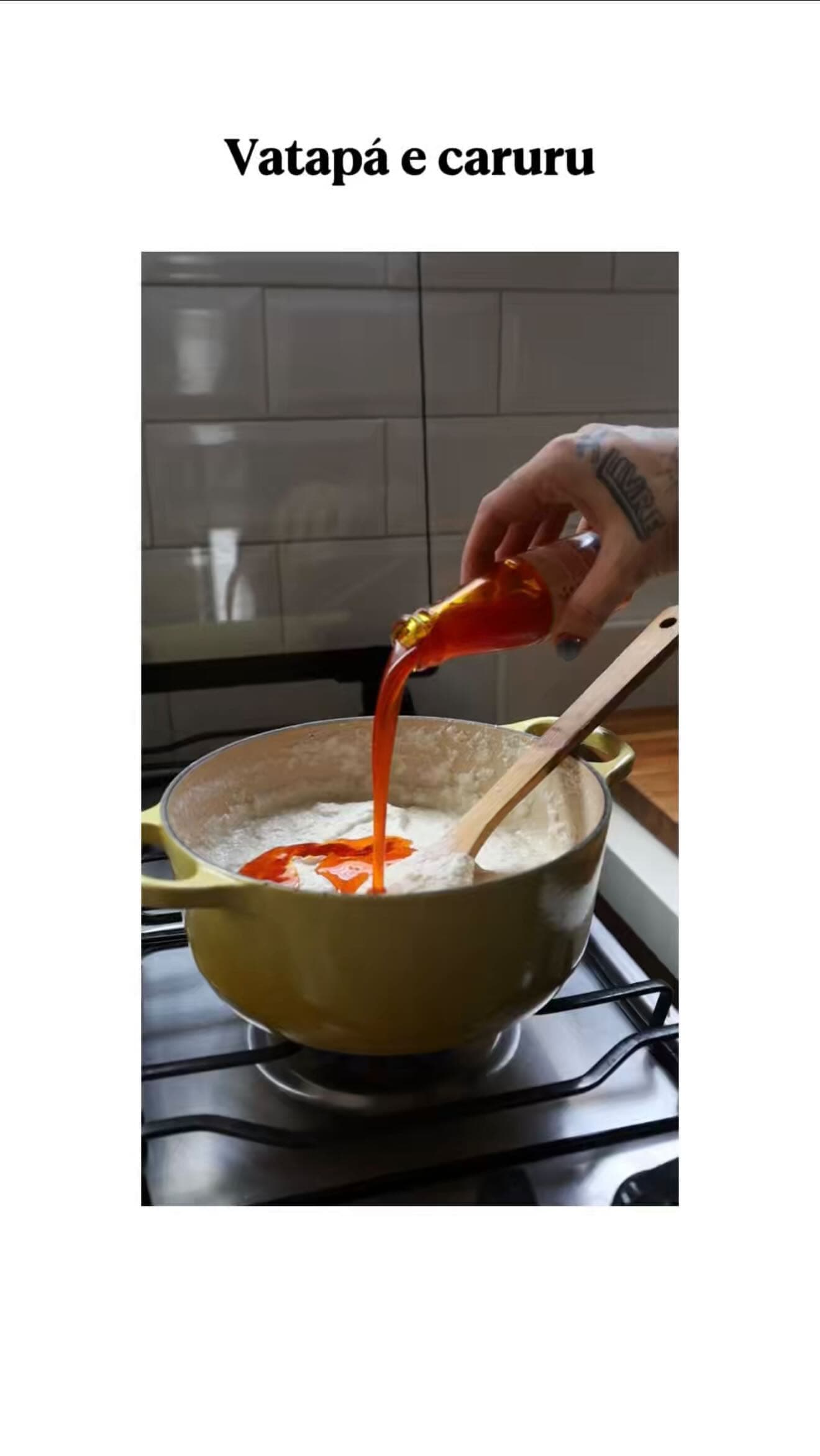 Vatapá e caruru veganos 🌱