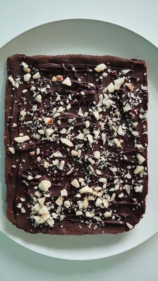 Brownie de batata doce e que não vai ao forno? 😱