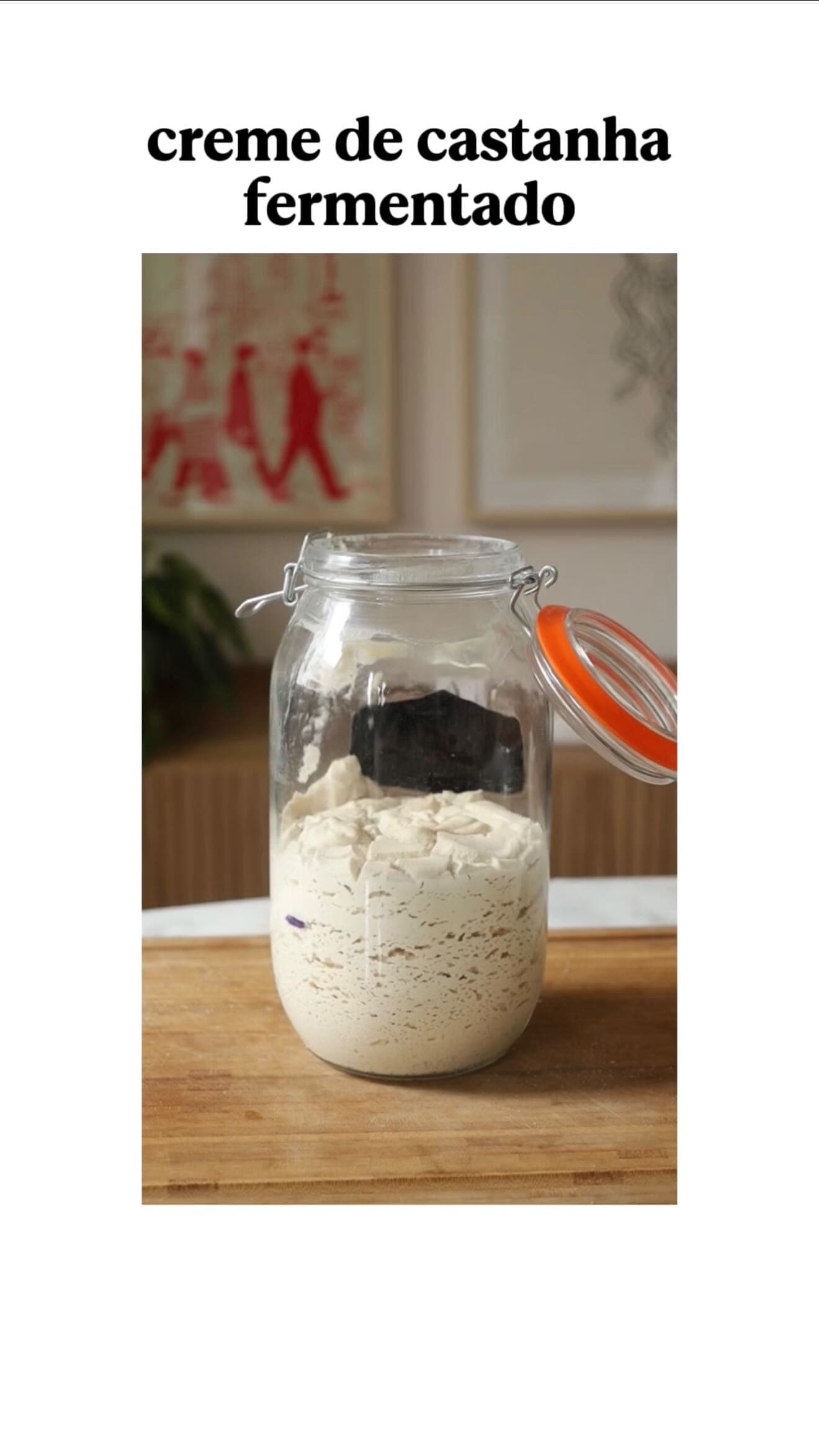 Creme de castanha fermentado | fermented cashew cream (full english recipe on substack)