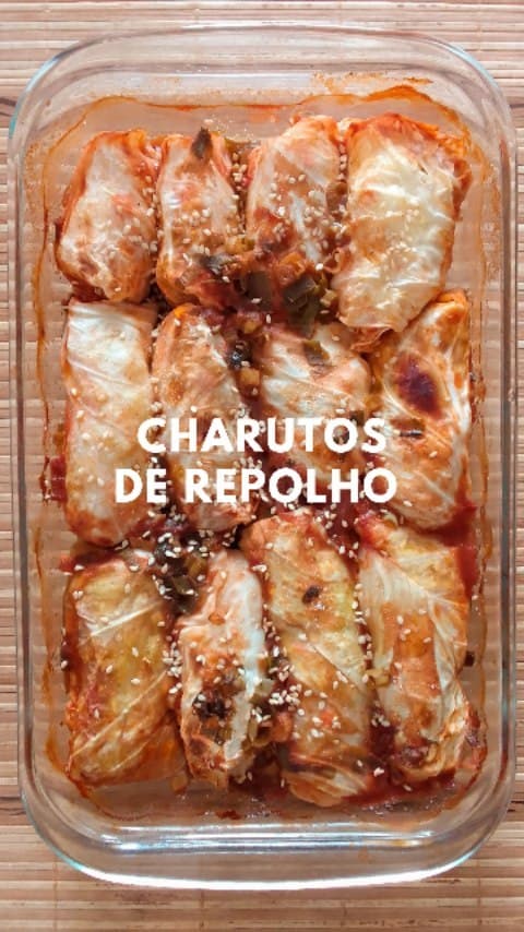 CHARUTOS DE REPOLHO 🍚🥕