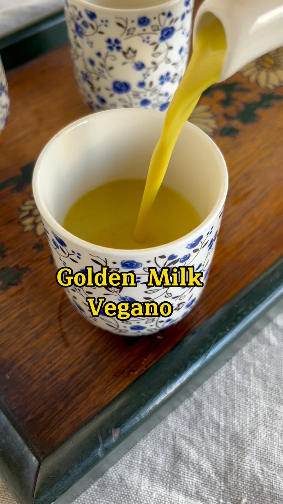 Golden Milk Vegano✨