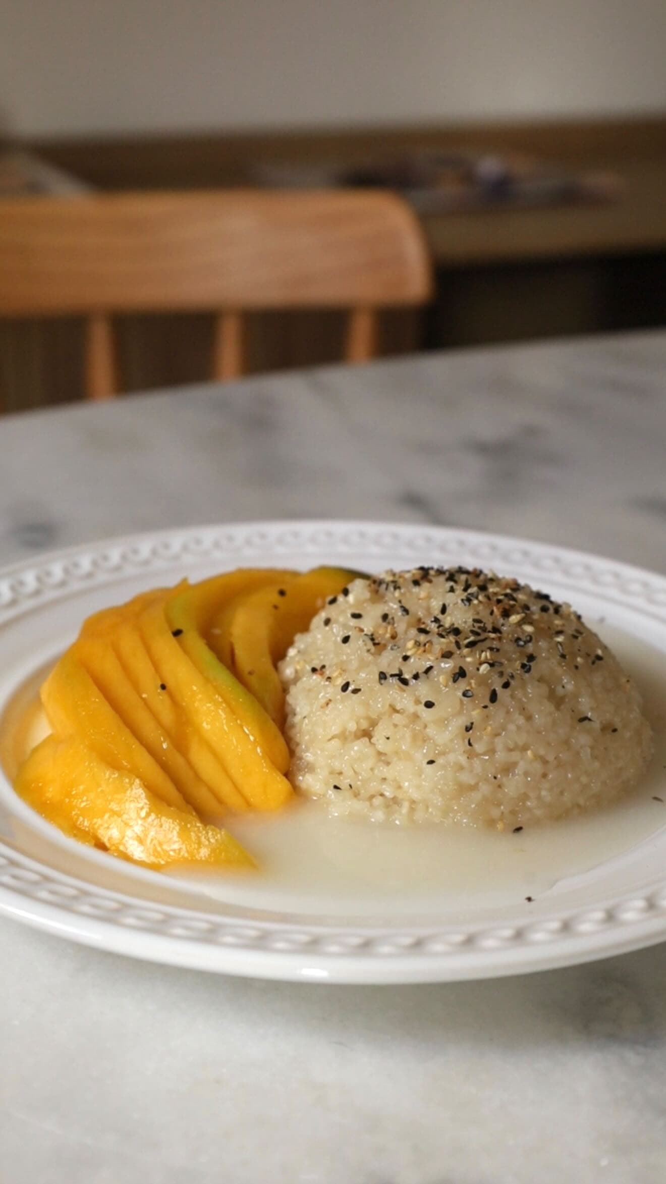 Mango sticky rice 🥭🍚🥥 english recipe on my substack
