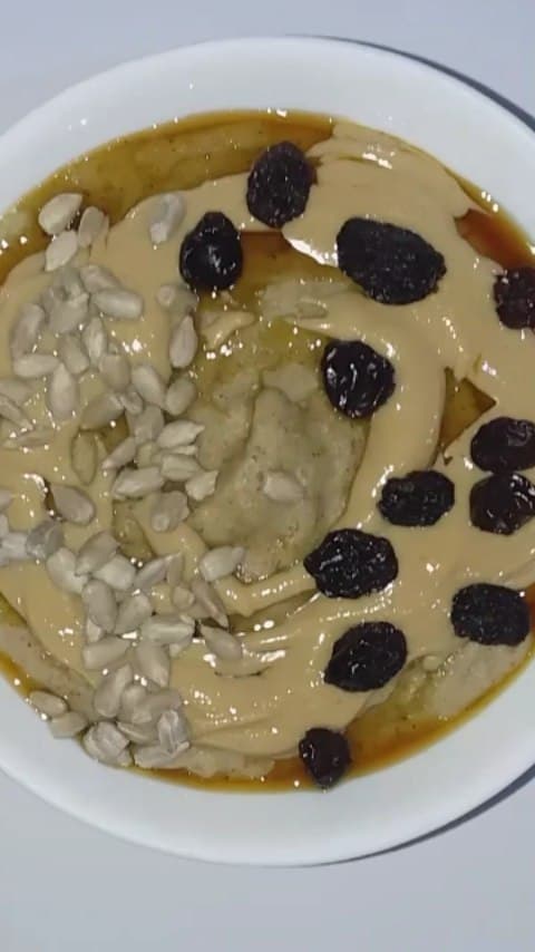 mingau de maçã 🍎🍥