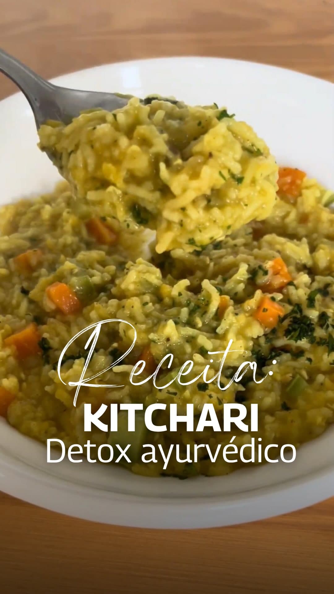 🧘‍♀️ Receita de Kitchari – Detox Ayurvédico 🌿🍛