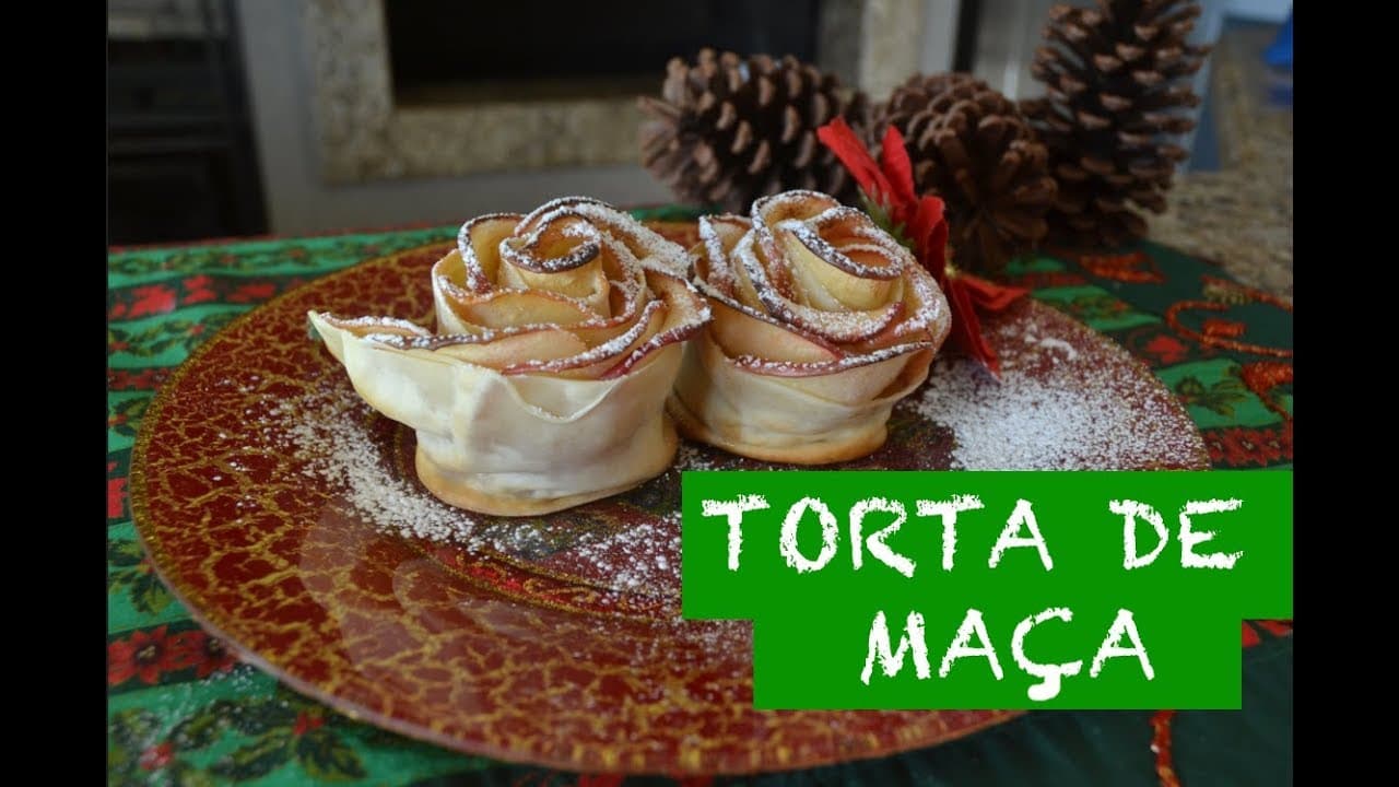 Torta de Maca Vegana - Especial de Natal