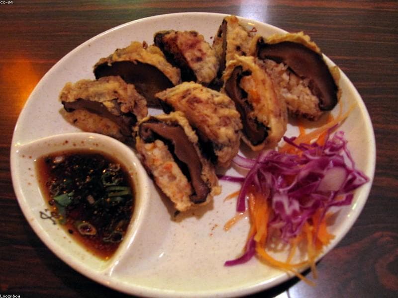 Cogumelo Enoki Frito