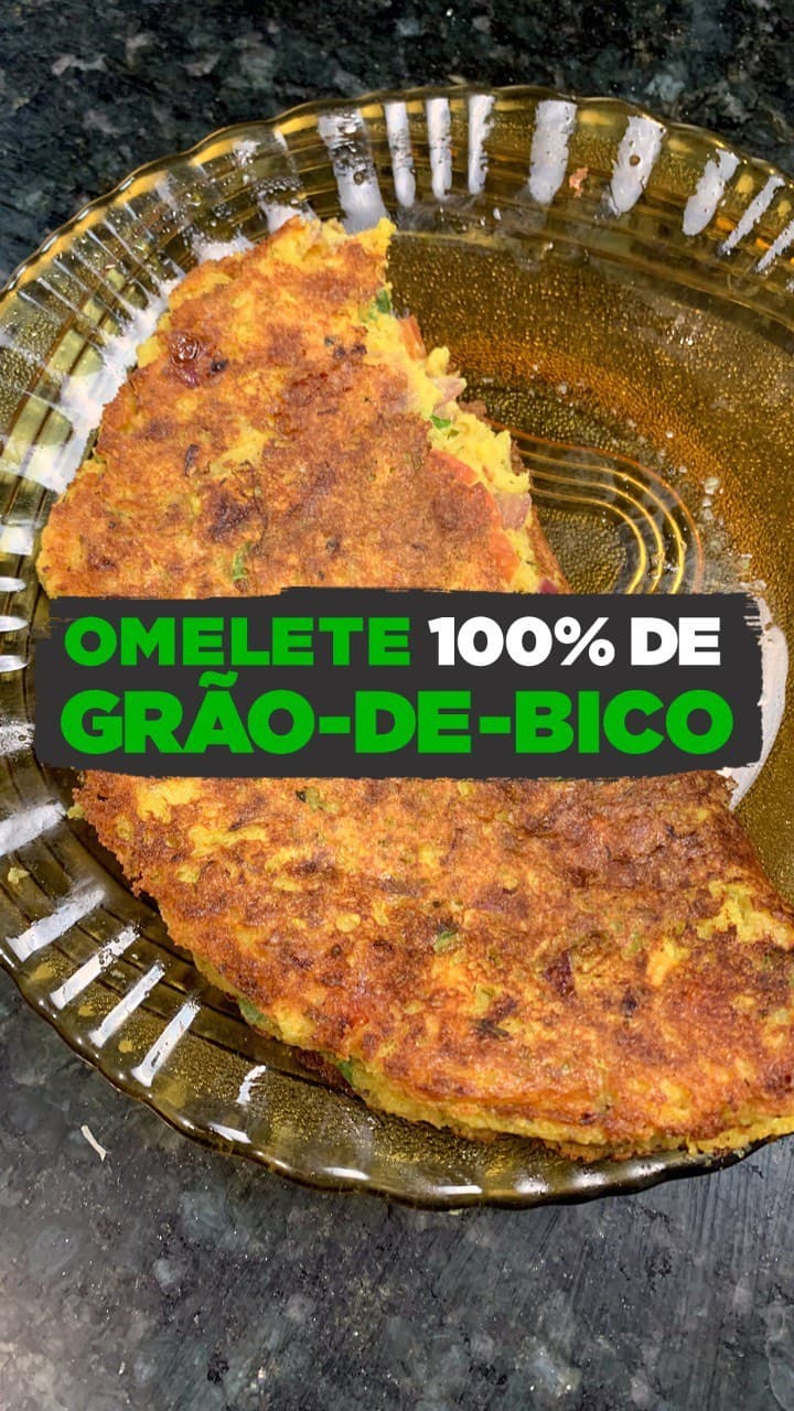 Omelete 100% Grao de Bico